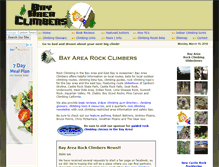 Tablet Screenshot of bayareaclimbers.com